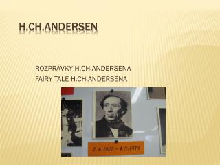H.CH.ANDERSEN