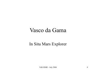 Vasco da Gama