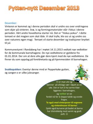 Pytten -nytt Desember 2013