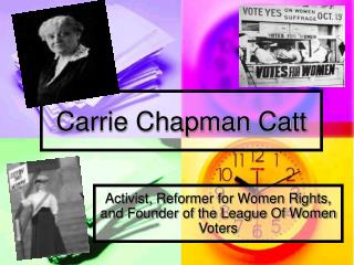 Carrie Chapman Catt