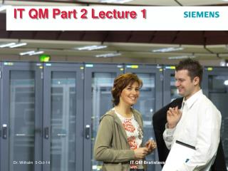 IT QM Part 2 Lecture 1