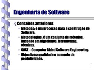 Engenharia de Software