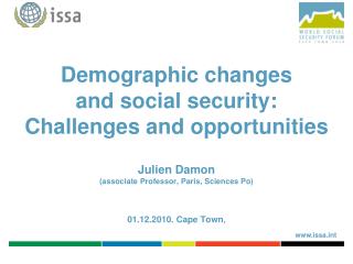 A synthesis of the ISSA’s work on demographic challenges