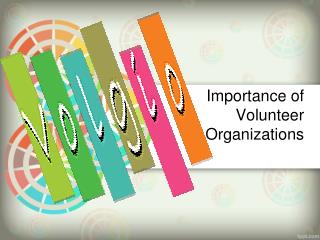 Importance of Volunteer Organizations