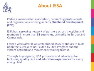 About ISSA