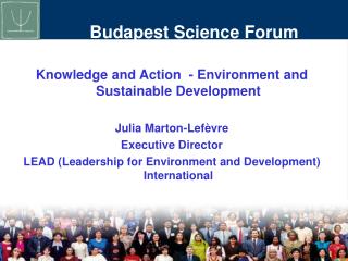 Budapest Science Forum