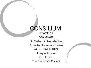 CONSILIUM