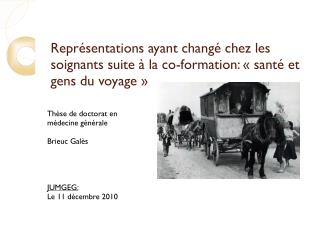 Thèse de doctorat en médecine générale Brieuc Galès JUMGEG: Le 11 décembre 2010
