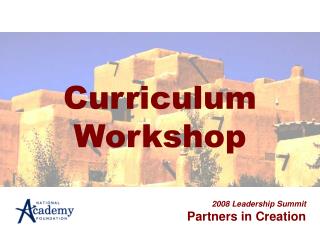 Curriculum Workshop