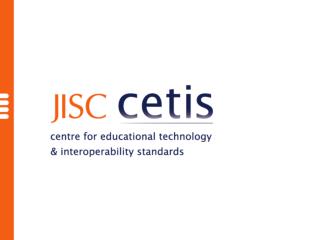 The CETIS Special Interest Groups