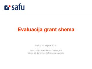 Evaluacija grant shema