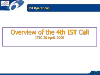 IST Operations