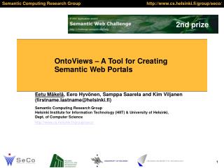 OntoViews – A Tool for Creating Semantic Web Portals