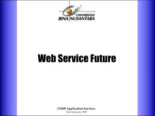 Web Service Future