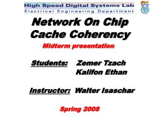 Network On Chip Cache Coherency