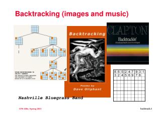 Backtracking (images and music)