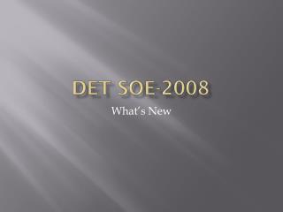 DET SOE-2008