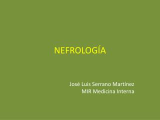 NEFROLOGÍA
