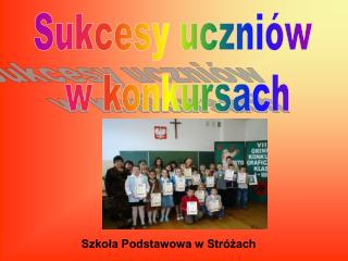 Sukcesy uczniów w konkursach