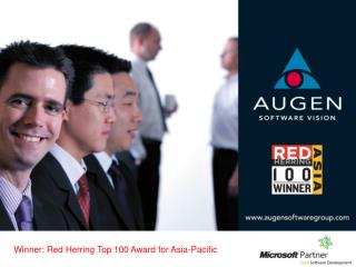 Winner: Red Herring Top 100 Award for Asia-Pacific