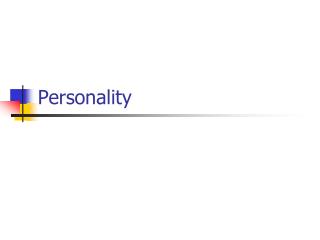 Personality
