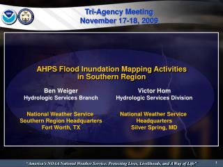 AHPS Flood Inundation Mapping Activities in Southern Region