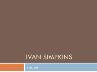 Ivan simpkins