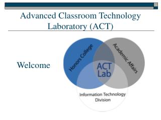 Advanced Classroom Technology Laboratory (ACT)