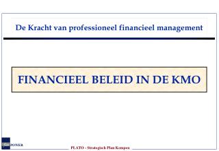 De Kracht van professioneel financieel management