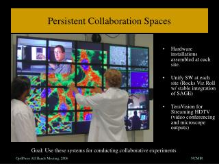 Persistent Collaboration Spaces