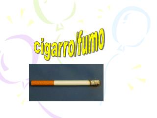 cigarro/fumo