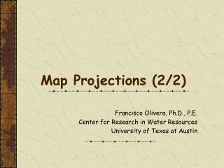 Map Projections (2/2)