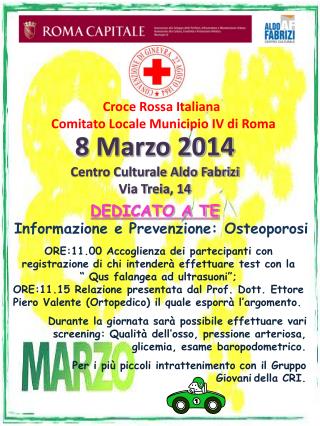Croce Rossa Italiana Comitato Locale Municipio IV di Roma