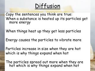 Diffusion