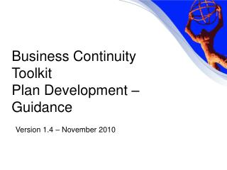 Business Continuity Toolkit Plan Development – Guidance