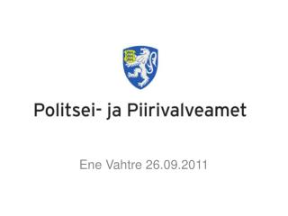 Ene Vahtre 26.09.2011