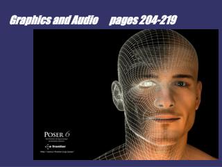 Graphics and Audio		pages 204-219