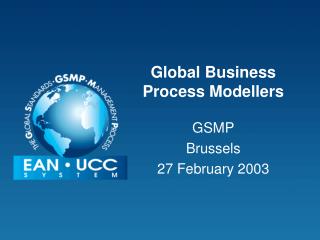 Global Business Process Modellers