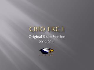 cRIO FRC I
