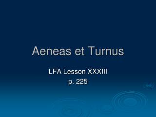 Aeneas et Turnus