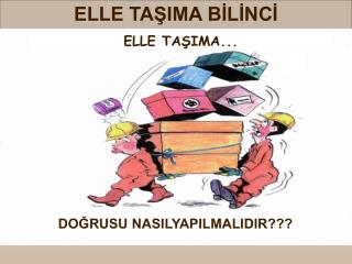 ELLE TAŞIMA BİLİNCİ