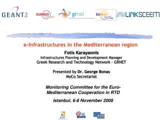e-Infrastructures in the Mediterranean region