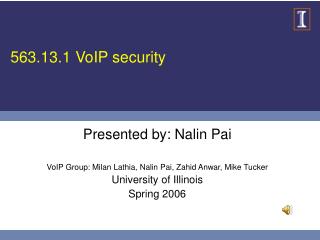 563.13.1 VoIP security