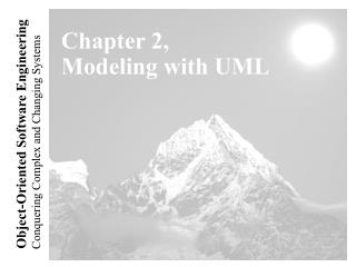 Chapter 2, Modeling with UML