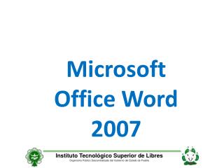 Microsoft Office Word 2007