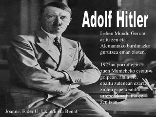 Adolf Hitler