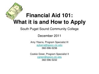 Financial Aid 101: What it is and How to Apply