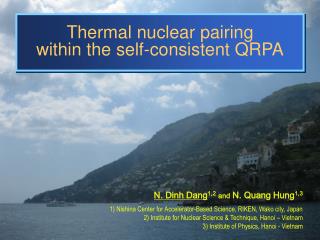 Thermal nuclear pairing within the self-consistent QRPA