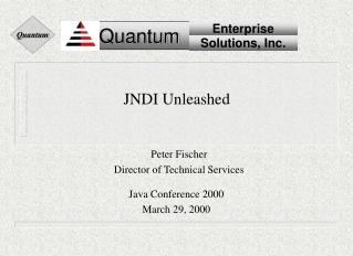 JNDI Unleashed