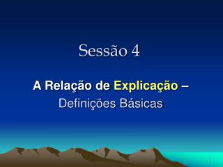 Sessão 4